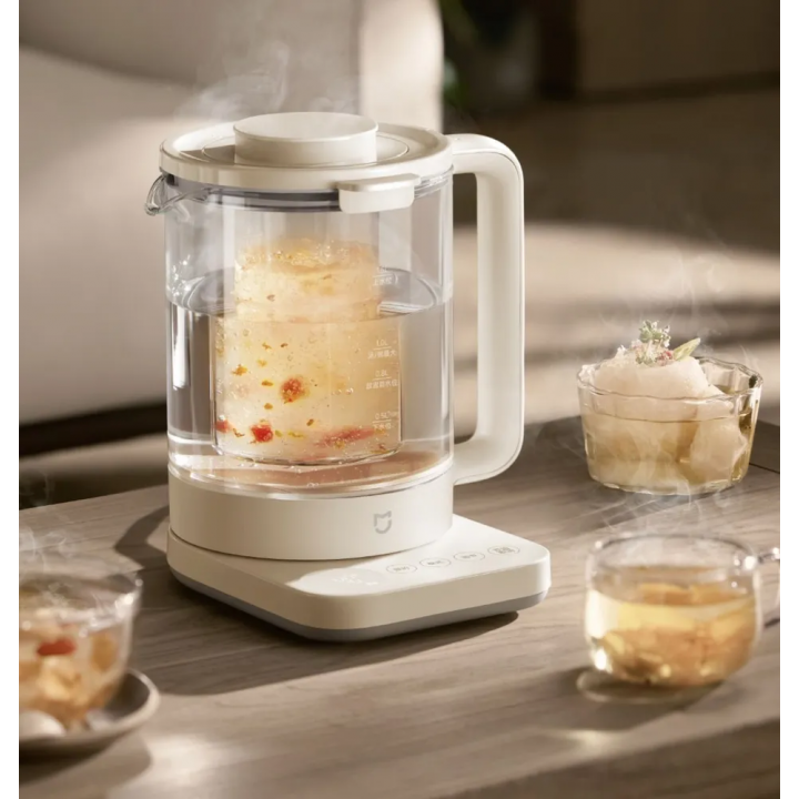 Электрочайник Xiaomi Mijia Multi-Function Health Kettle S2 (MJDGNYSH02DEM) 1,5 литра с колбой для приготовления пищи и ситечком для чая