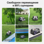 Робот-газонокосилка Anthbot M9 PRO для газонов до 1500 м² с гибридной навигацией LIDAR + GPS RTK + AI-камеры
