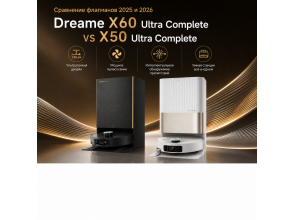 Dreame X60 Ultra Complete против X50 Ultra Complete : какой робот-пылесос лучше в 2026 году?