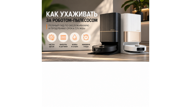 Как правильно ухаживать за роботом-пылесосом: советы по обслуживанию, чистке и уходу Как правильно ухаживать за роботом-пылесосом: советы по обслуживанию, чистке и уходу