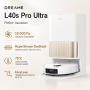 Робот-пылесос Dreame L40s Pro Ultra (EU) с функцией самоочистки и мощностью всасывания 19 000 Па