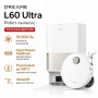 Робот-пылесос Dreame L60 Ultra RU со станцией самоочистки и мощностью 35 000 Па, белый