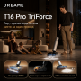Моющий пылесос Dreame T16 Pro TriForce RU с паром 200°C, горячей водой и самоочисткой