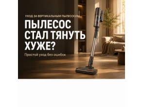 Пылесос стал тянуть хуже? 7 ошибок ухода, которые незаметно убивают мощность