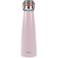 Термос-бутылка Kiss Kiss Fish KKF Insulation Cup с OLED-дисплеем (0.475 л), розовая