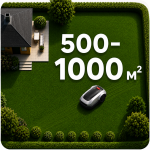 Роботы-газонокосилки для участка 500–1000 м² (5 - 10 соток)