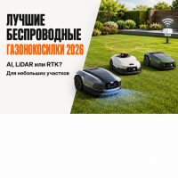 Лучшие беспроводные роботы-газонокосилки 2026 для небольших участков: AI, LiDAR или RTK? Сравниваем RoboUP, ANTHBOT, Dreame, Segway и другие модели Лучшие беспроводные роботы-газонокосилки 2026 для небольших участков: AI, LiDAR или RTK? Сравниваем RoboUP, ANTHBOT, Dreame, Segway и другие модели