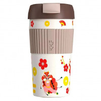 Термокружка Kiss Kiss Fish Rainbow Cartoon (0.49л), Brown