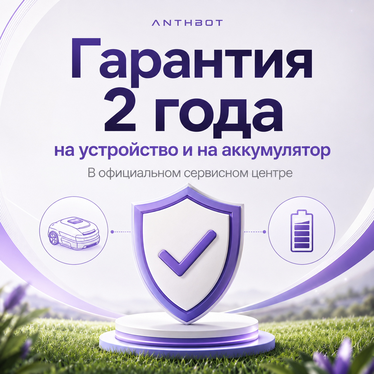 официальная гарантия anthbot