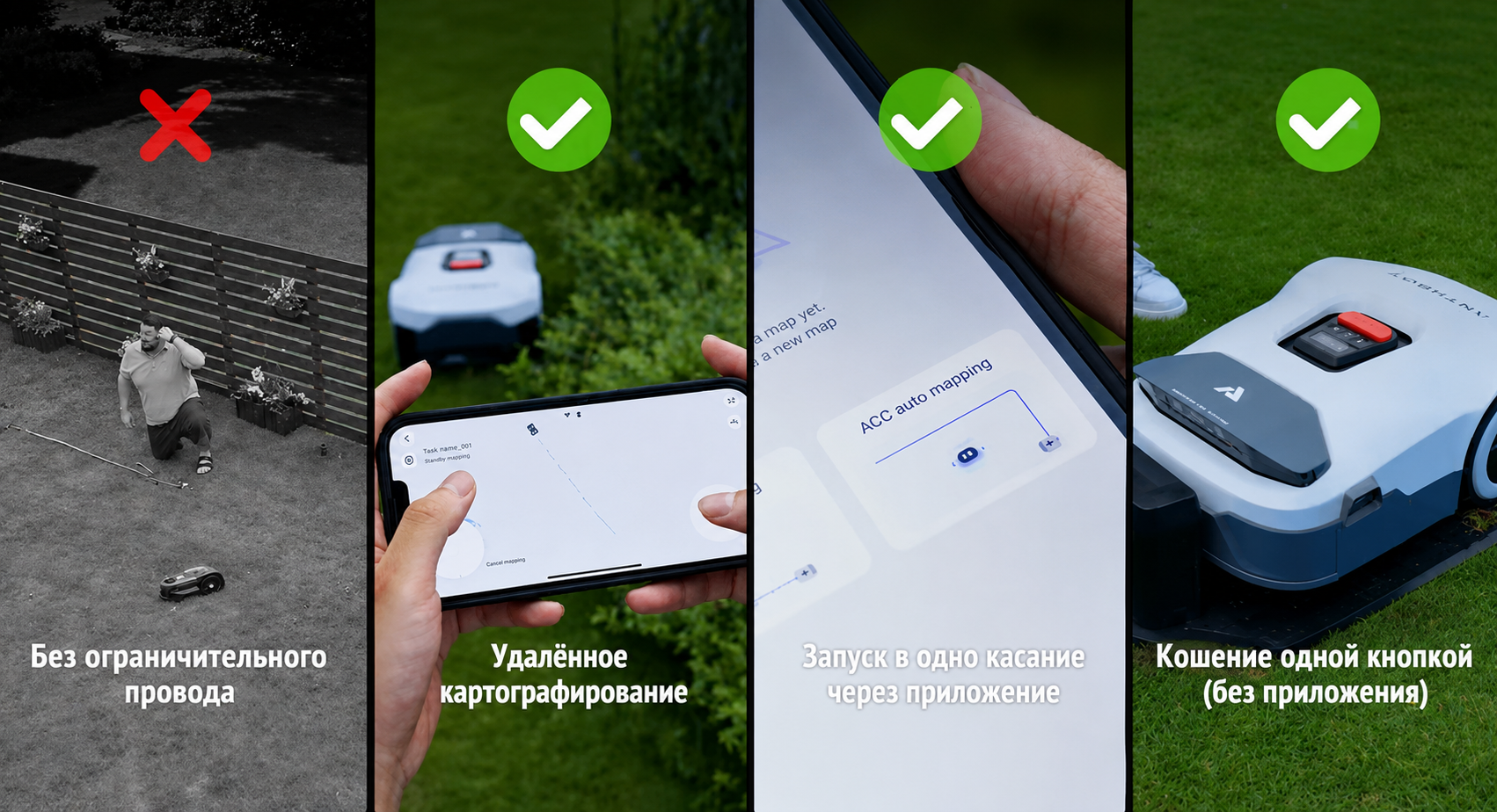 RTK-навигация ANTHBOT Genie 800 Без ограничительного провода ANTHBOT Genie 800 Без ограничительного провода