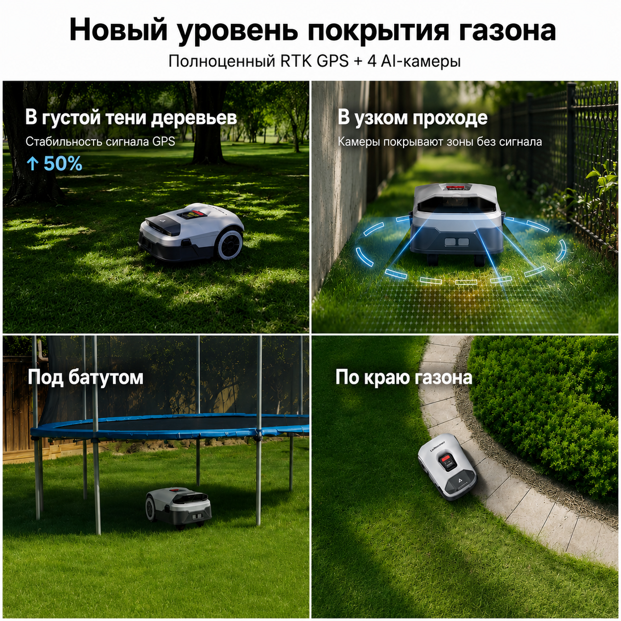 RTK-навигация ANTHBOT Genie 800 Full-Band RTK + четыре камеры ANTHBOT Genie 800 Full-Band RTK + четыре камеры