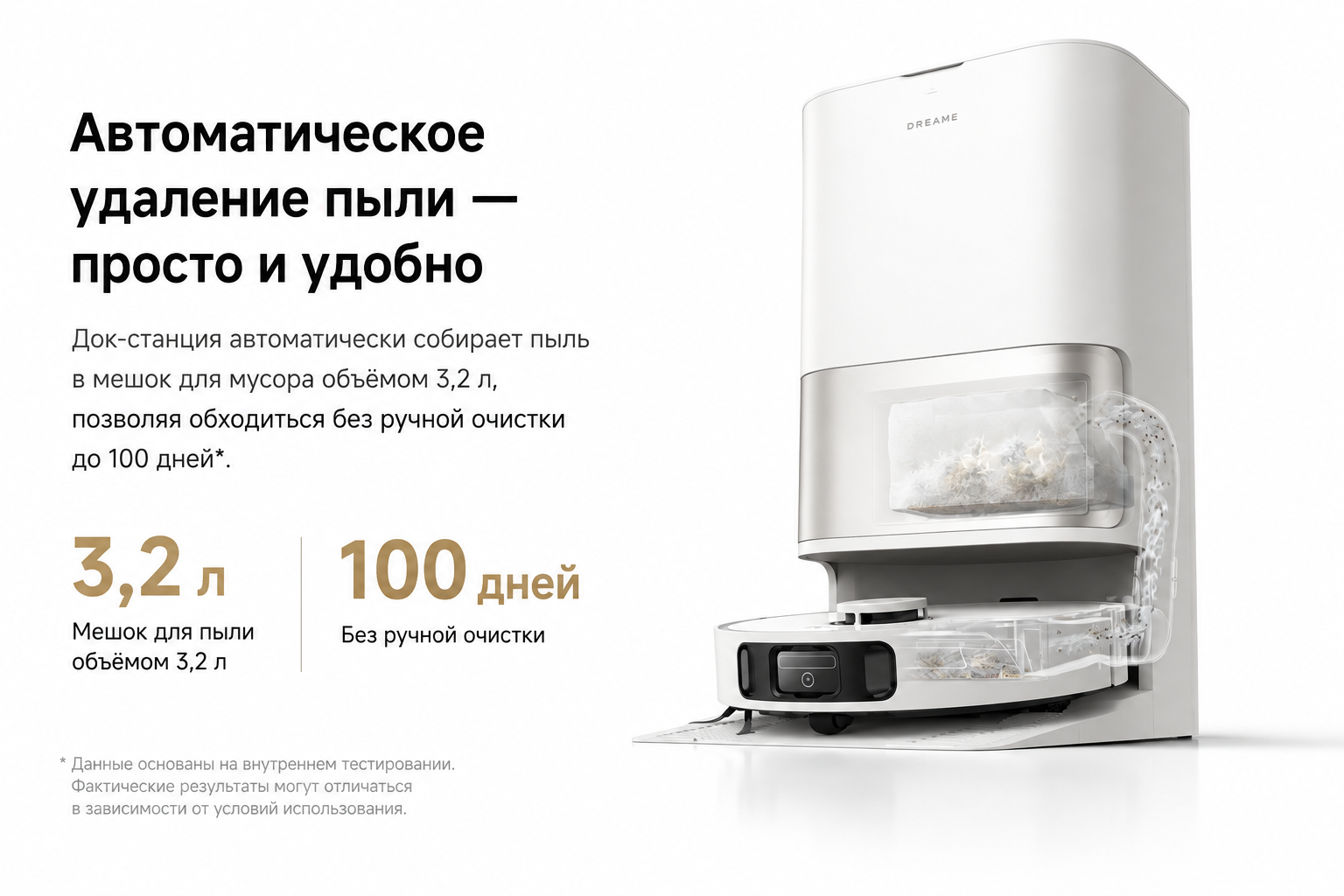 Dreame D30 Ultra Выдвижной моп MopExtend RoboSwing Dreame D30 Ultra