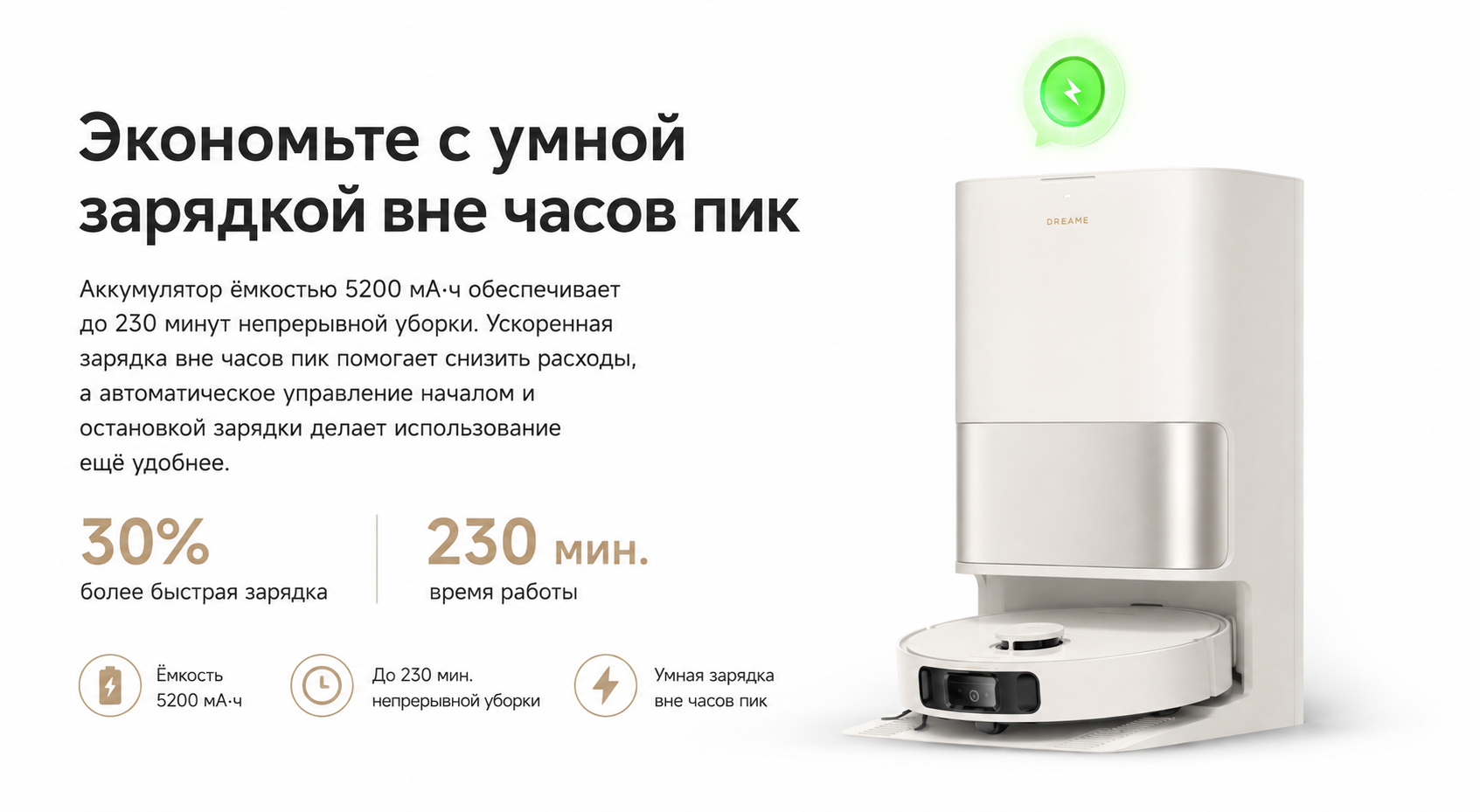 Dreame D30 Ultra Выдвижной моп MopExtend RoboSwing Dreame D30 Ultra