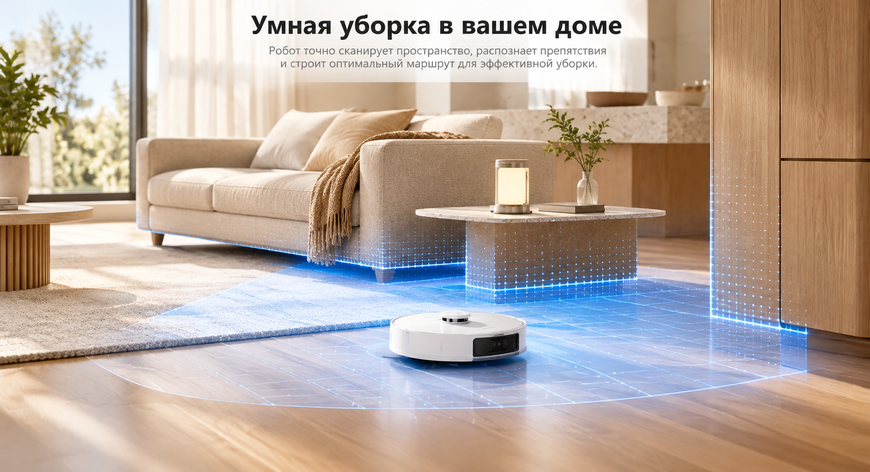 LiDAR навигация Smart Pathfinder Dreame L50