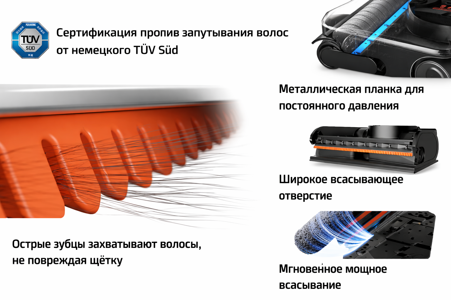 Моющий пылесос Mijia Wireless Floor Scrubber 4 (E303) Моющий пылесос Mijia Wireless Floor Scrubber 4 (E303)