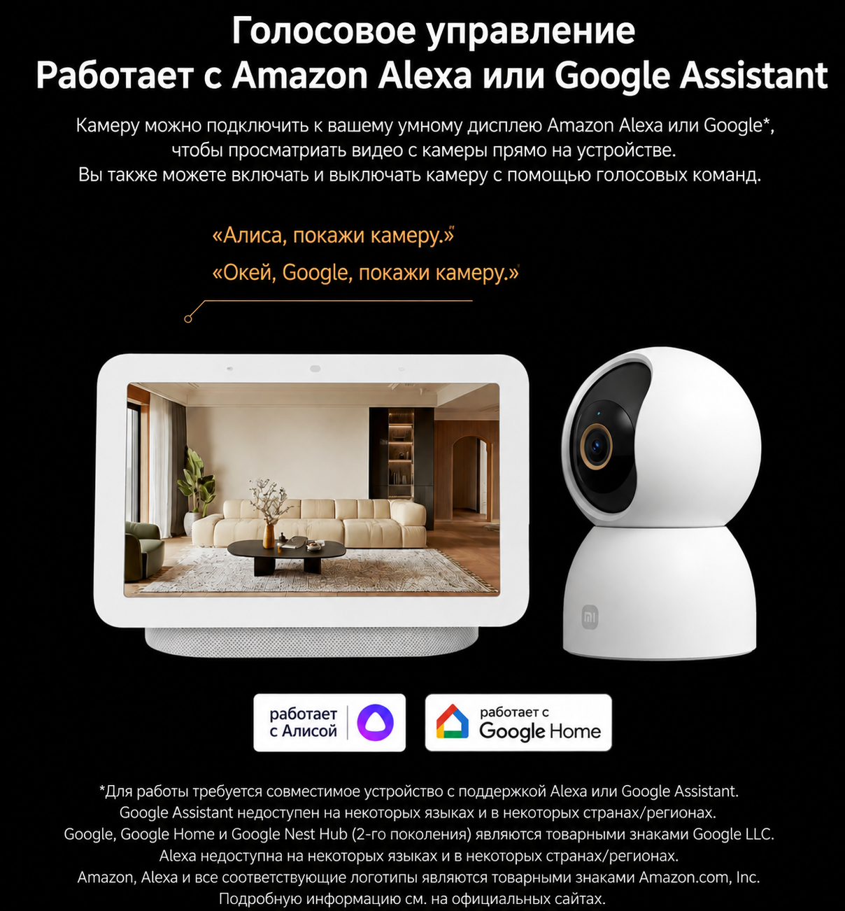 Xiaomi C500 microSD 8-256 ГБ NAS и облачное хранение Хранение записей Xiaomi Smart Camera C500 microSD NAS облако