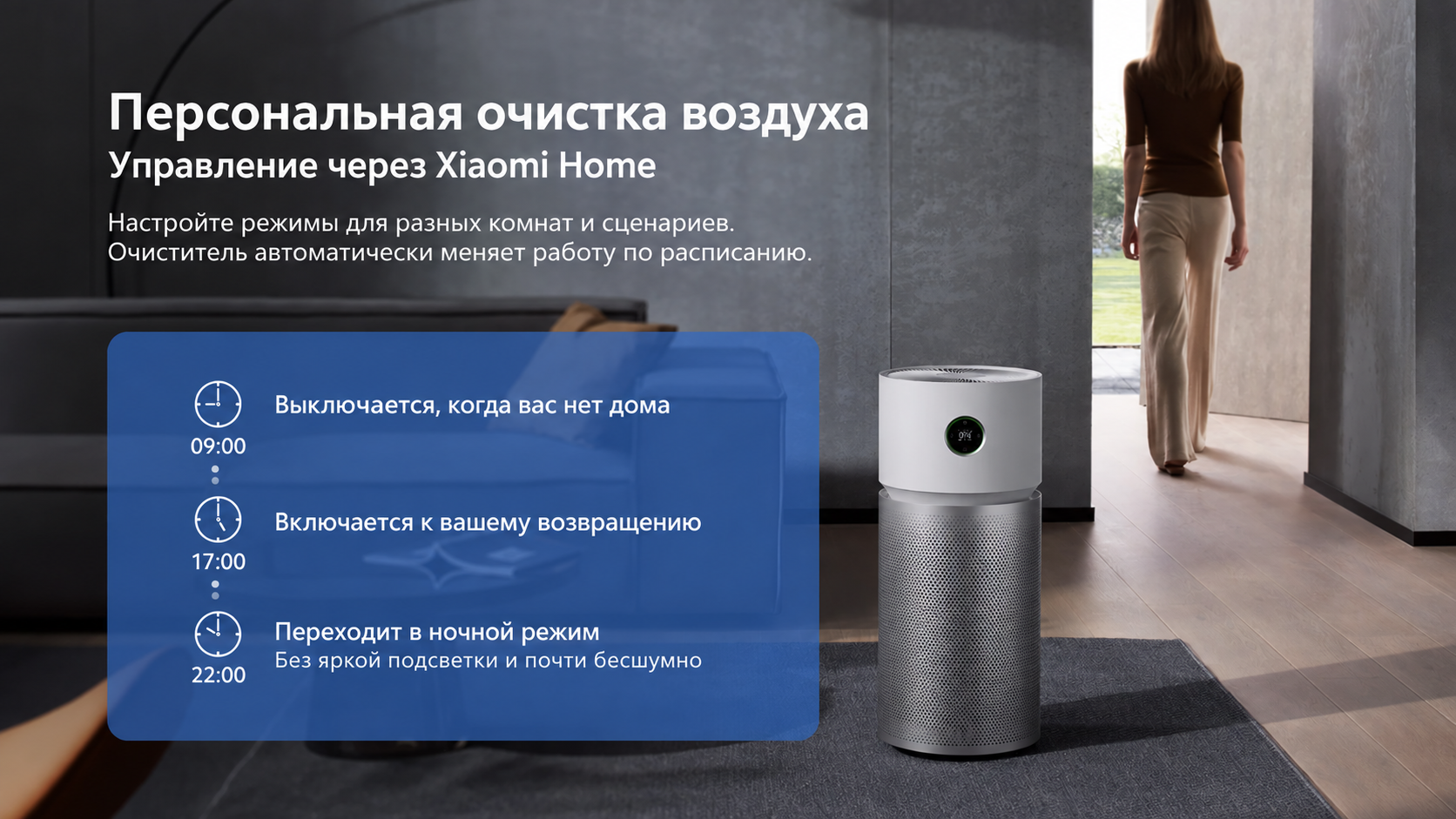 Настройка Xiaomi Smart Air Purifier Elite Настройка Xiaomi Smart Air Purifier Elite
