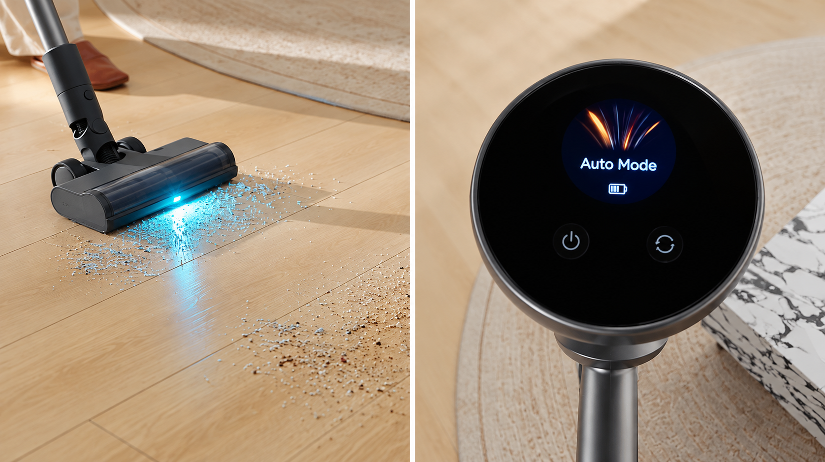 Auto-режим 280 AW и 27000 Па Xiaomi Mijia Vacuum Cleaner 4 Pro