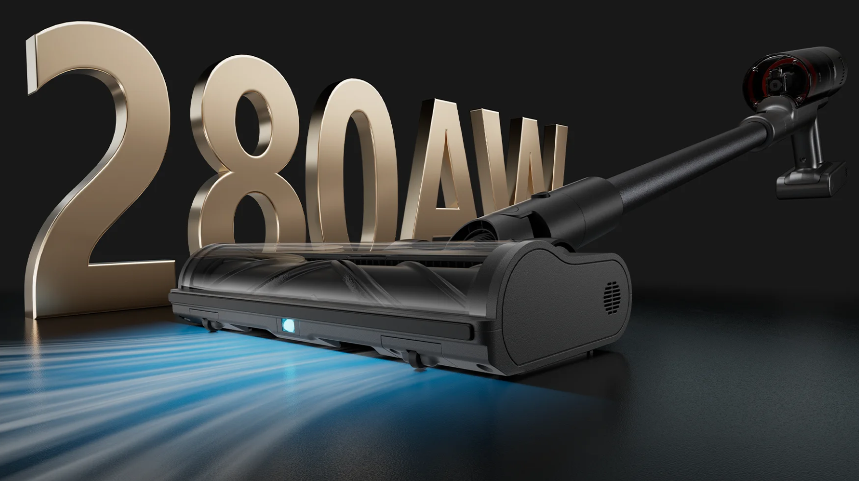 Мощность 280 AW и 27000 Па Xiaomi Mijia Vacuum Cleaner 4 Pro
