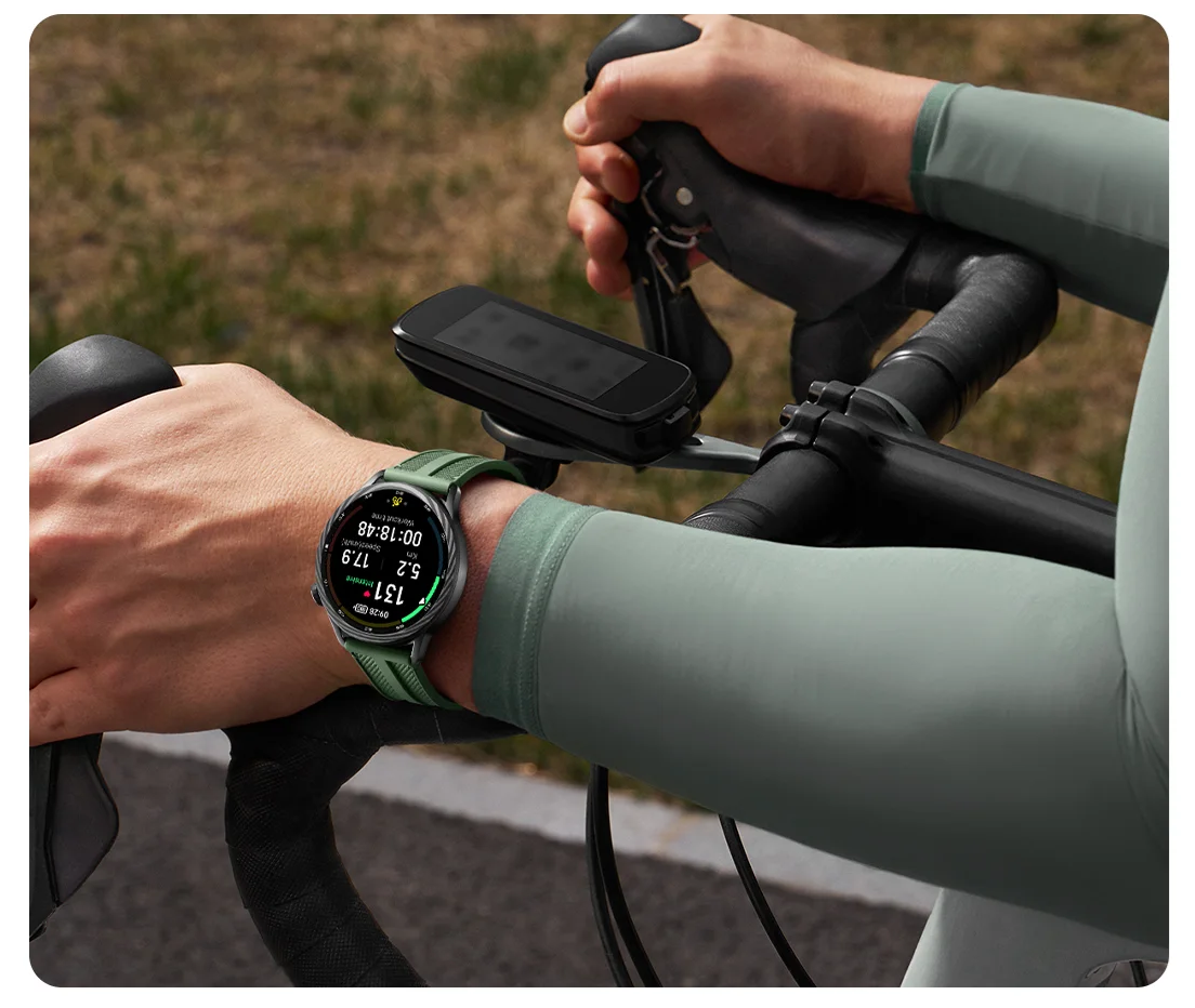 Кованый карбоновый безель Xiaomi Watch S5 Jungle Green